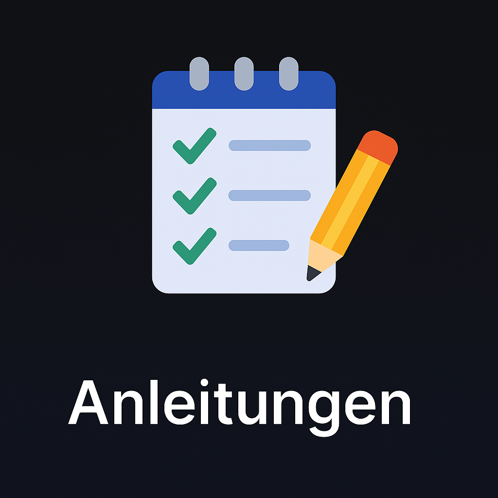 Anleitungen
